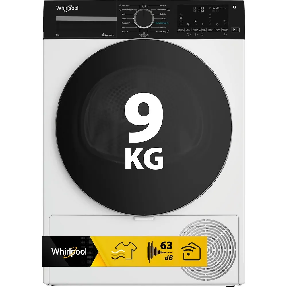WHIRLPOOL CWD94MWBSIT - Wäschetrockner 9kg WiFi Klasse C