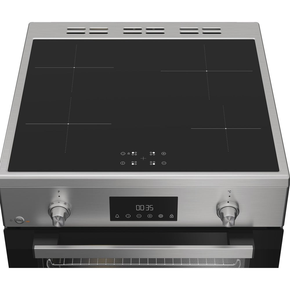 HOTPOINT-ARISTON H6I8LMSAX - Induktionsherd Inox