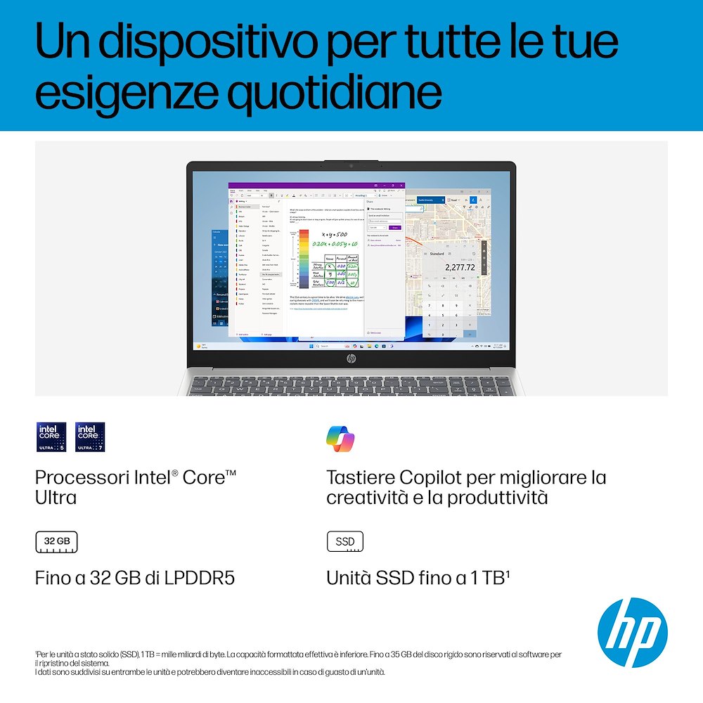 HP D8SR9EA - Laptop 15.6" FHD i7 16GB SSD