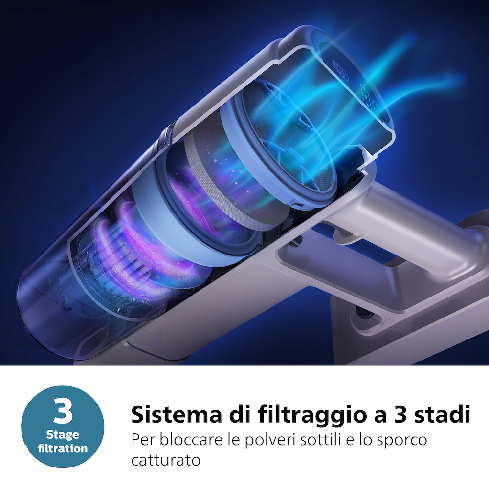 PHILIPS XC2011 - Philips Akkusauger ohne Beutel 21.6V