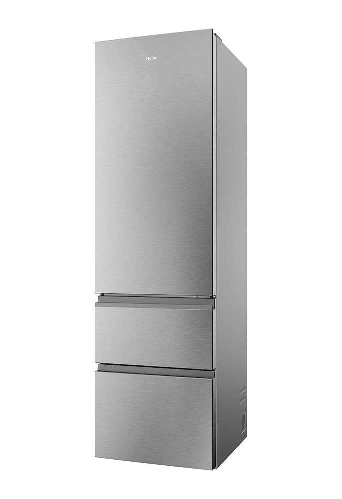 HAIER HTR3620CNMG - Kombi Kühlschrank Silber 414L