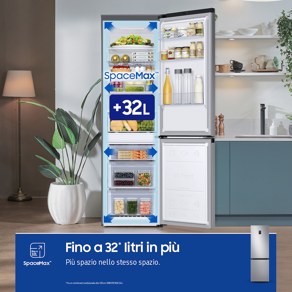 SAMSUNG RB34C672DSAEF - Kombikühlschrank EcoFlex 344LT mit NoFrost