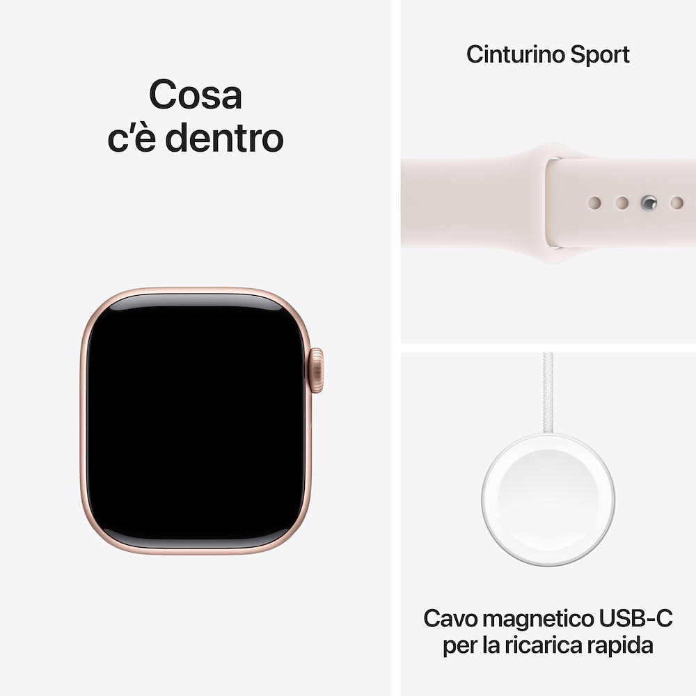 APPLE MEU04QLA - Watch Series 11 42mm Gold Rosa