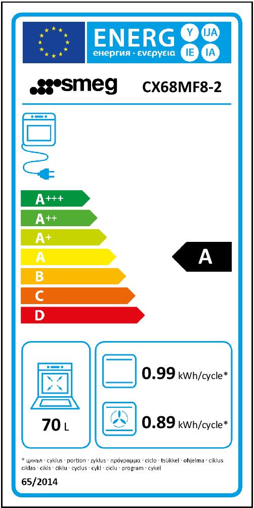 SMEG CX68MF82 - Smeg 60 cm Küche mit Elektroherd