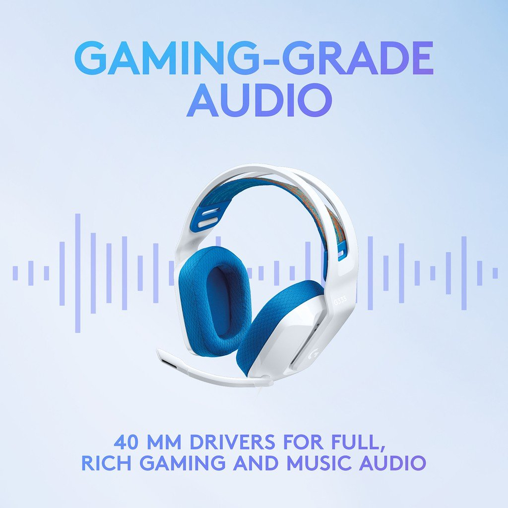 LOGITECH 981001018 - Logitech G335 Gaming Kopfhörer Weiß
