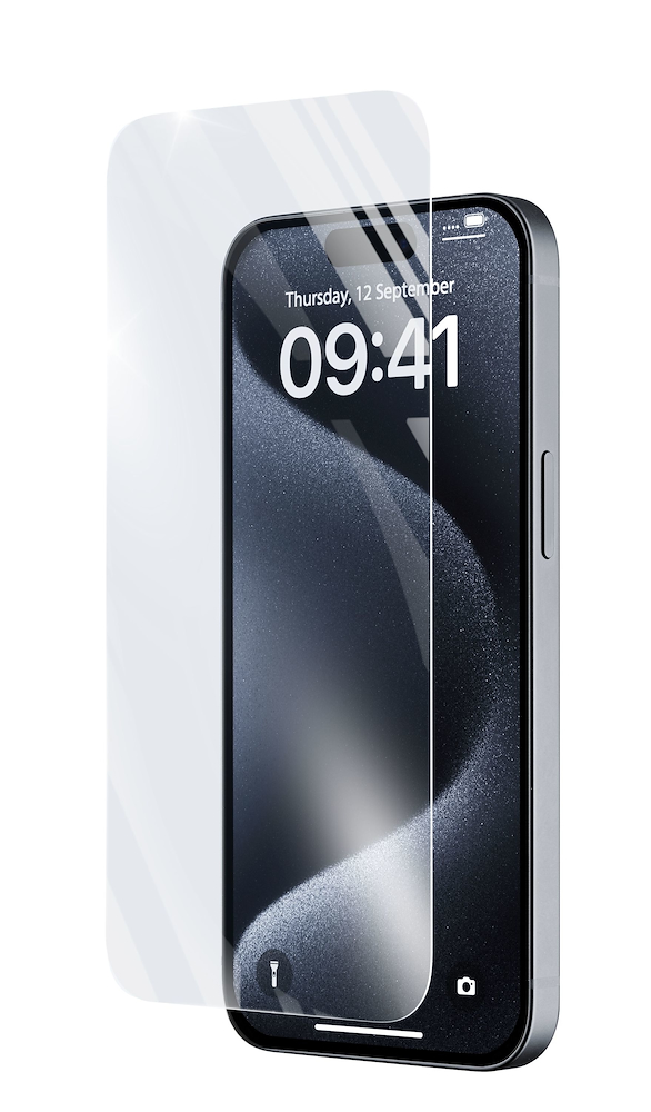 CELLULAR LINE TEMPGLASSIPH15 - Tempered Glass für iPhone 15
