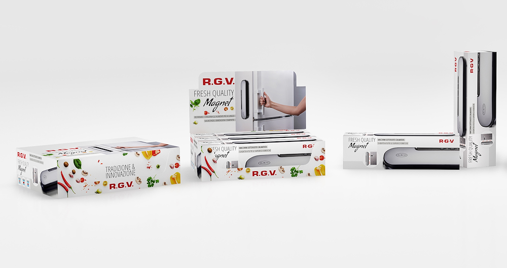 RGV FRESHQUALITYMAGNET - Tragbarer Vakuumierer mit Magnet