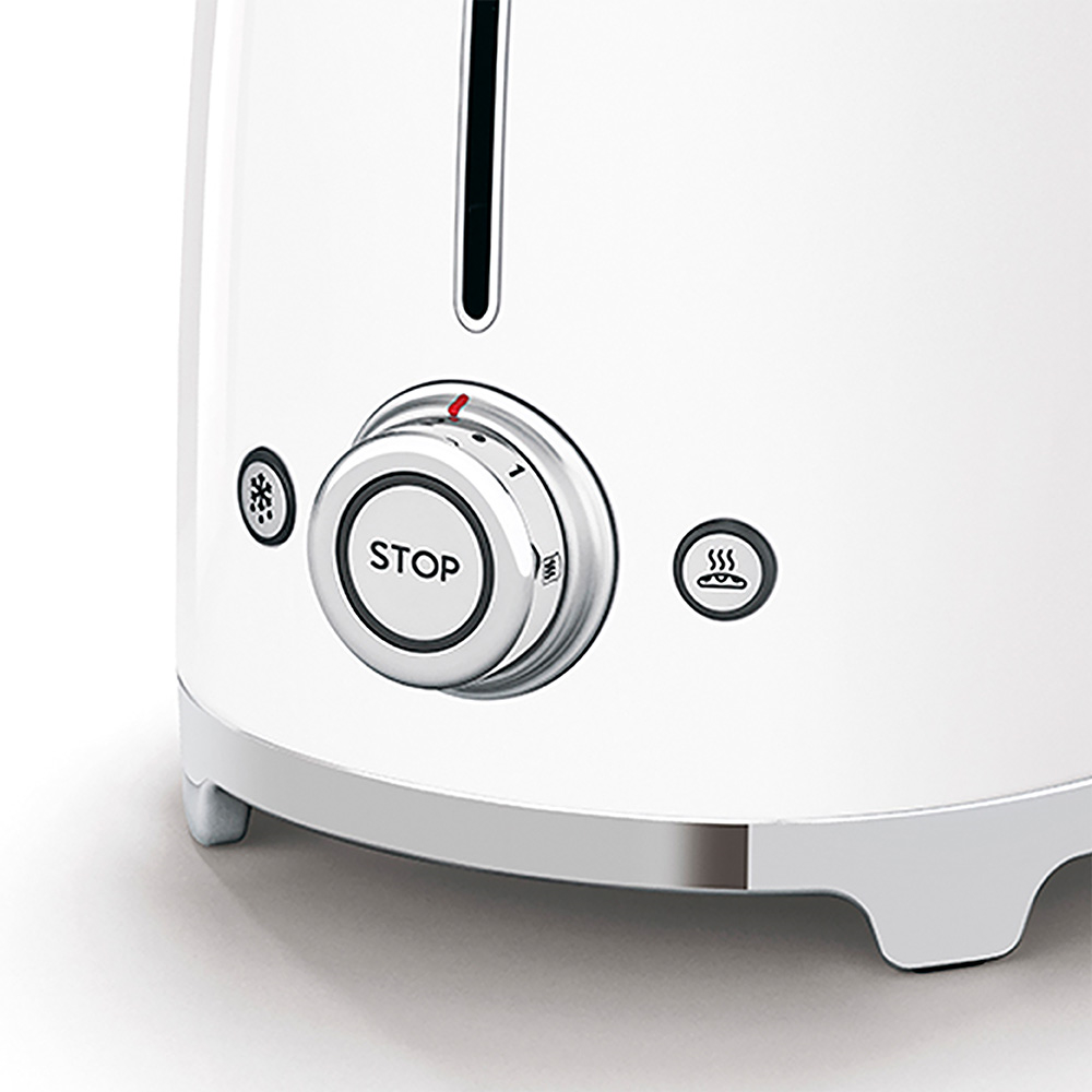 SMEG TSF01WHEU - 50er Jahre Toaster in Weiß