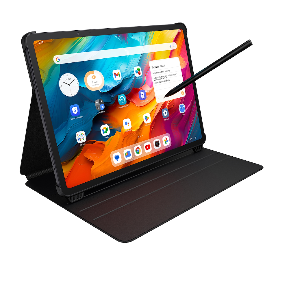 TCL NXTPAPER14GRAYFLIPCASEPIU - NxtPaper 14 Tablet mit Flip Case