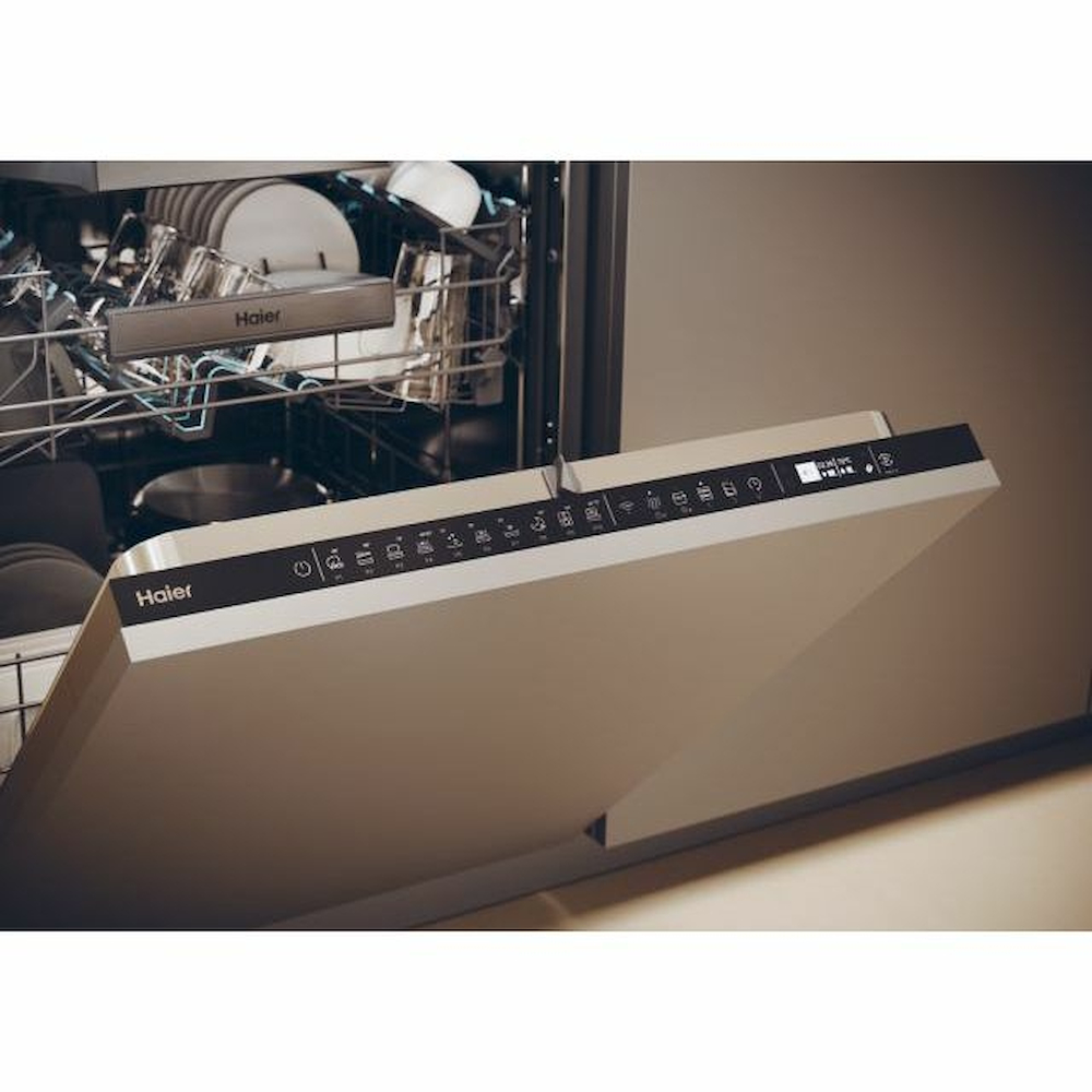 HAIER XI4A4M4PB - Haier 14 Besteck Integrierte Geschirrspüler