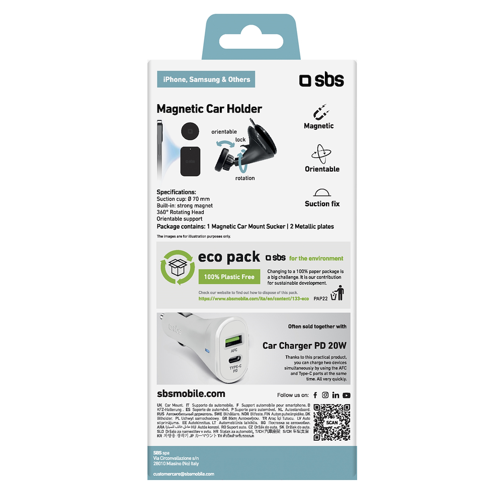 SBS TESUPPWINDWIDEK - Magnetischer Halter für Auto Wide