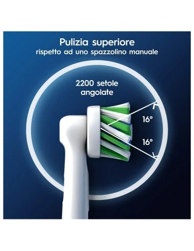 BRAUN 860380 - Braun Oral-B Bürstenköpfe Pro Cross Action 4er Pack
