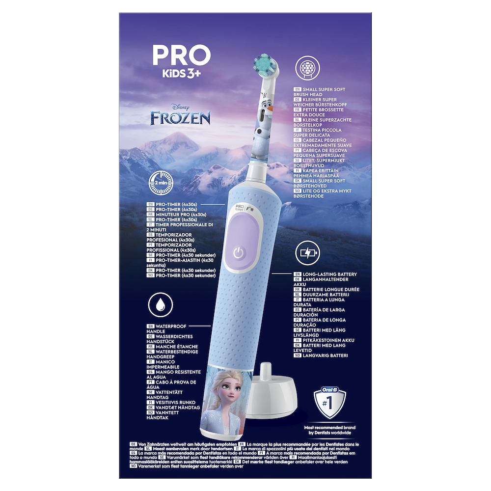 ORAL-B VITALITYPROFROZEN - Frozen Elektro-Zahnbürste für Kinder