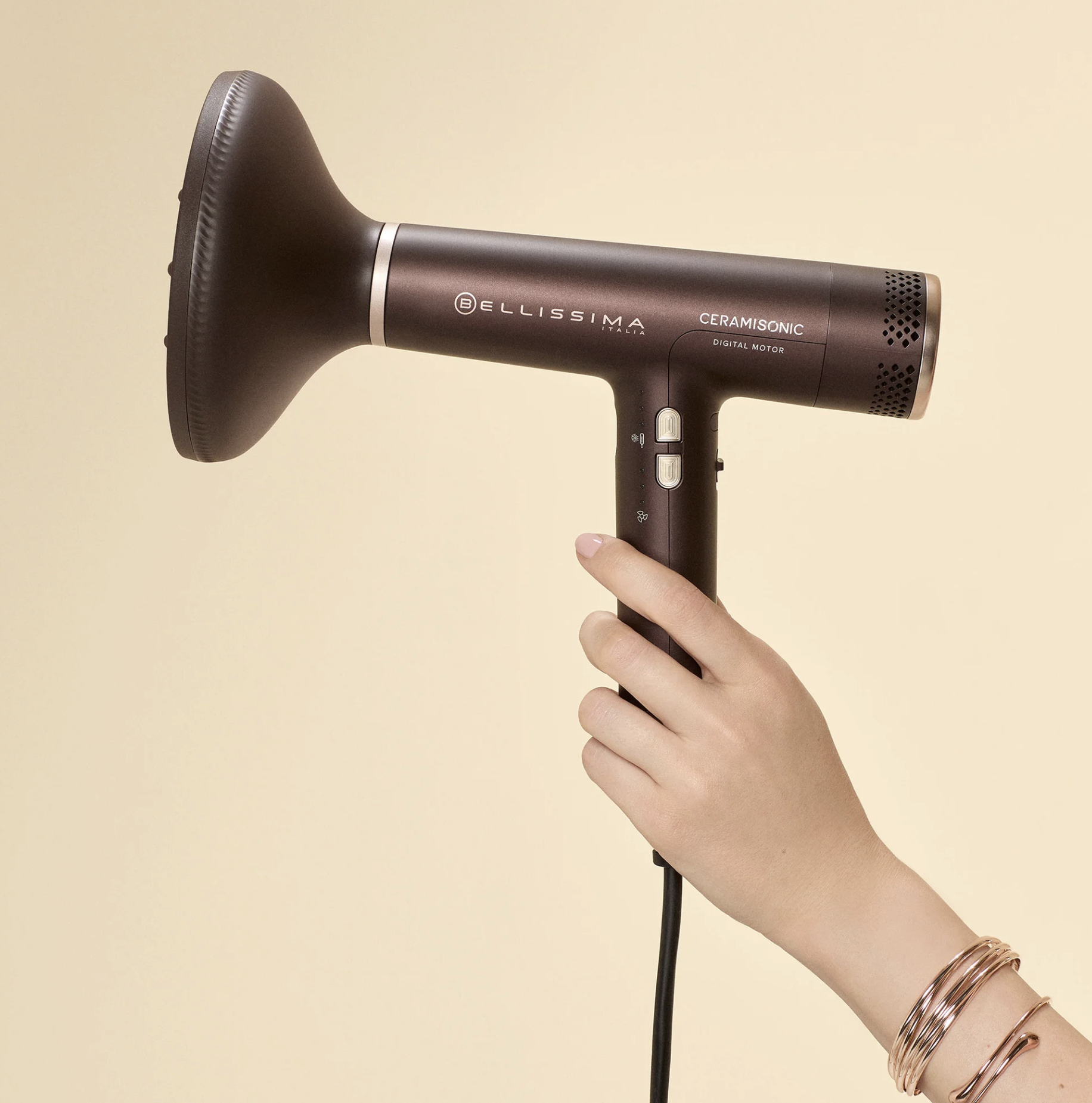 IMETEC Bellissima Ceramicsonic - Digitaler Haartrockner 1700W