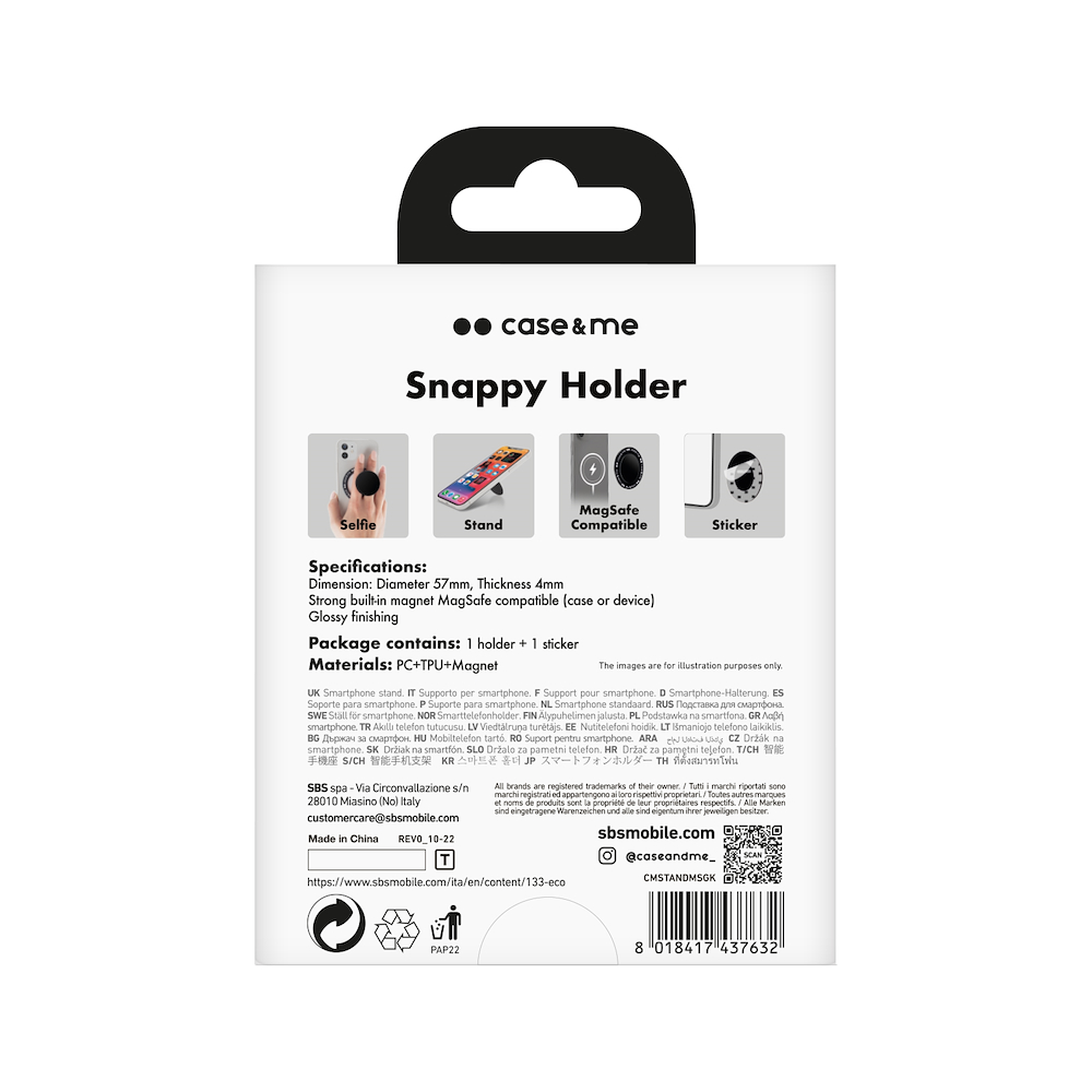 CASE&ME CMSTANDMSGK - MagSafe Halterung für Fotos und Videos