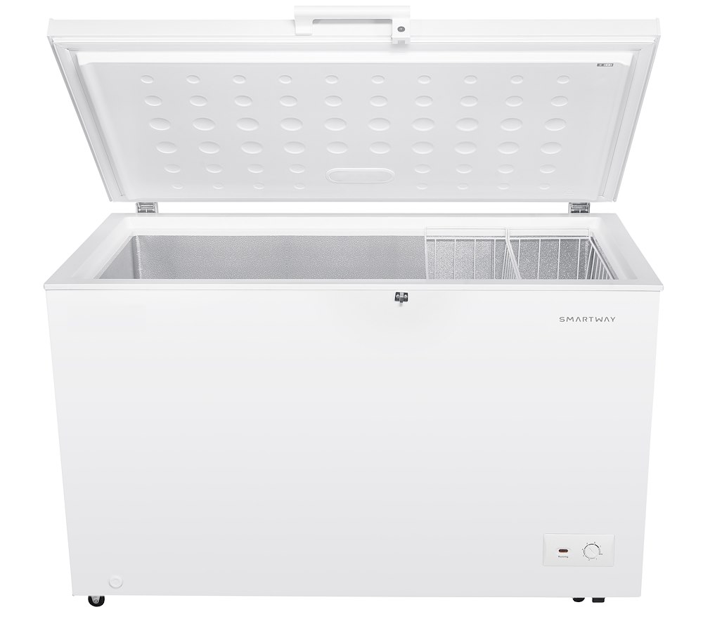 SMARTWAY WHCP370MWE0 - Horizontal Gefrierschrank 371LT mit LED