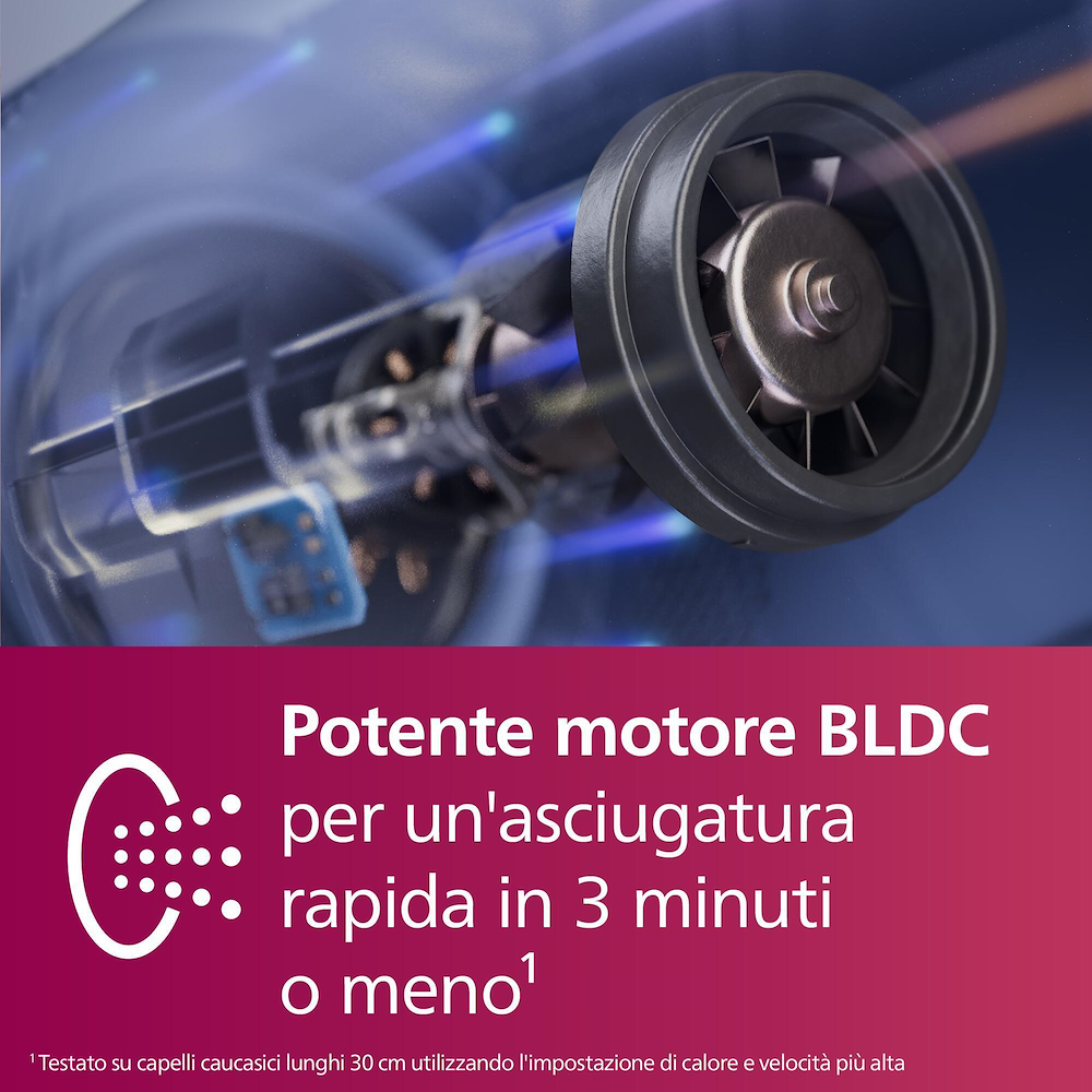 PHILIPS BHD839 - Fön 1400W mit 7 Temperaturen