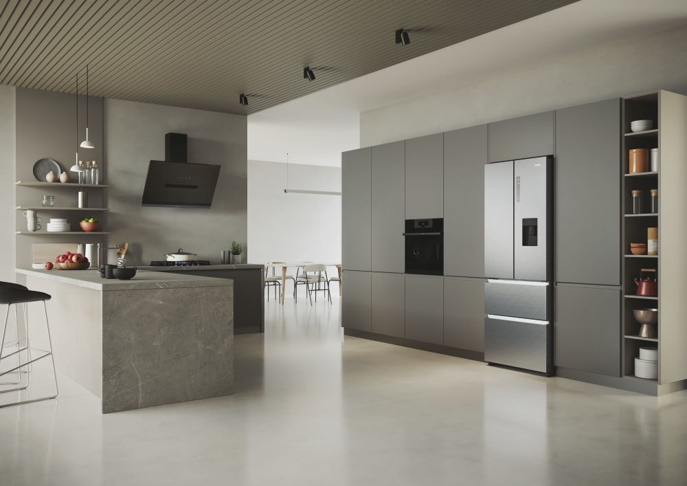 HAIER HFR5719EWMG - Haier Side-by-Side Kühlschrank