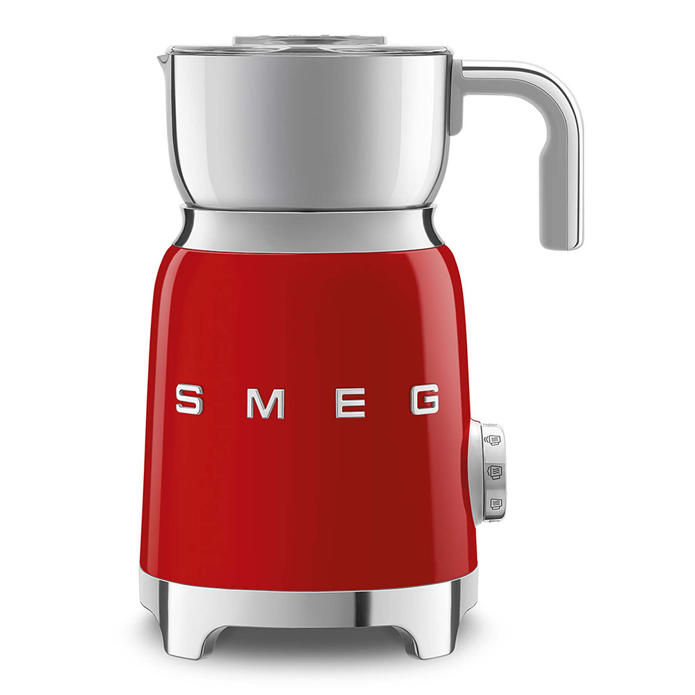 SMEG MFF11RDEU - Smeg 50's Style Milchaufschäumer rot