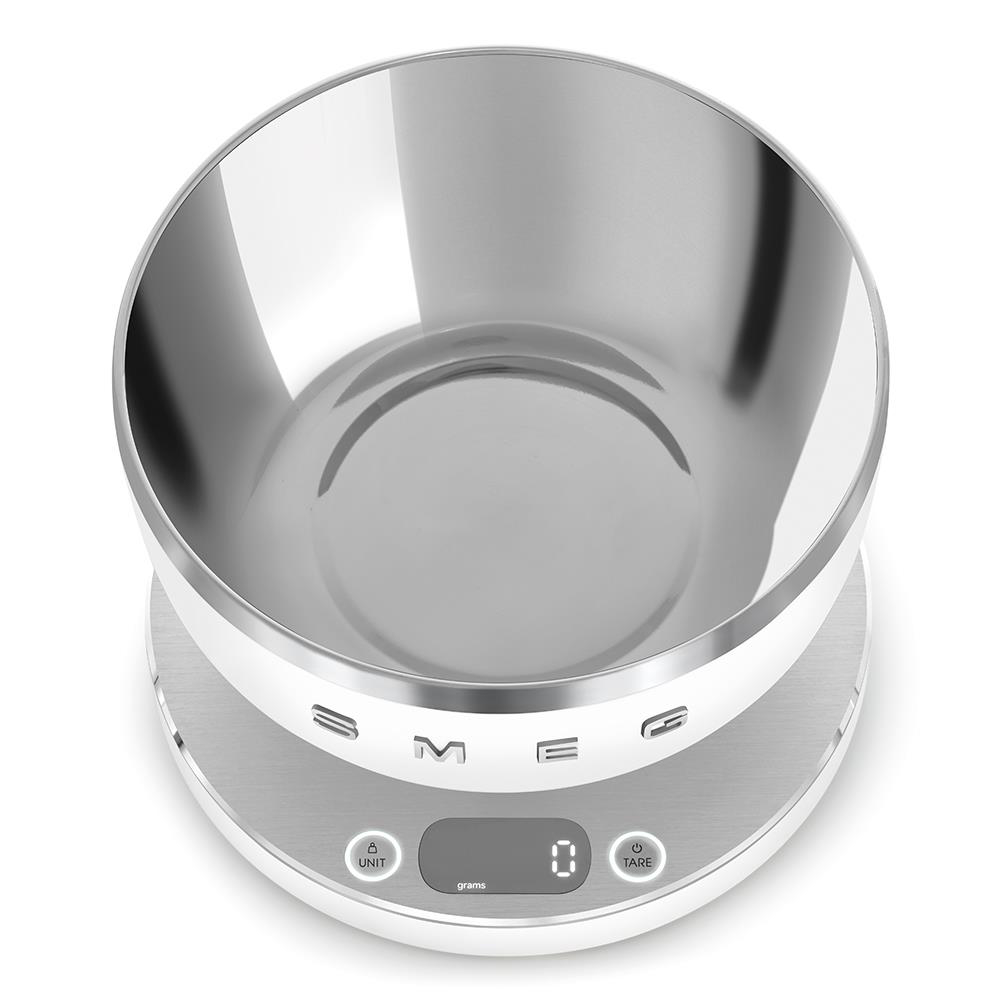 SMEG KSC01WHMWW - Digitale Küchenwaage 5KG Weiß