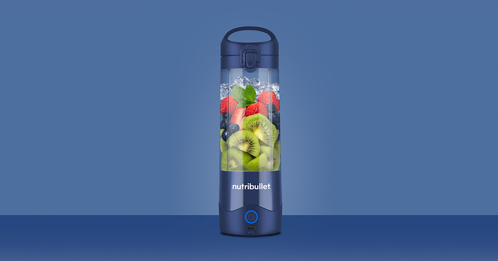 NUTRIBULLET NBP003NBL - Nutribullet Tragbarer Mixer 475ML Blau
