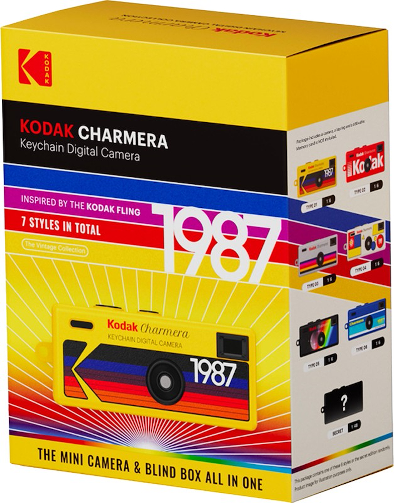 KODAK RK0601 - Charmera Schlüsselanhänger Kamera