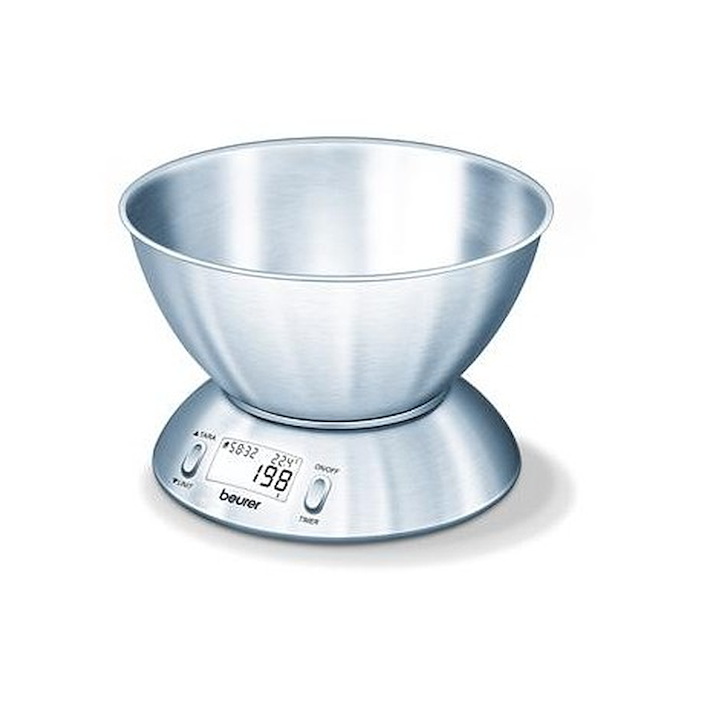 BEURER KS54 - KS54 0269613 BIL.CUCINA 5KG/1GR 1.5LT CIOTOLA LAVABILE IX