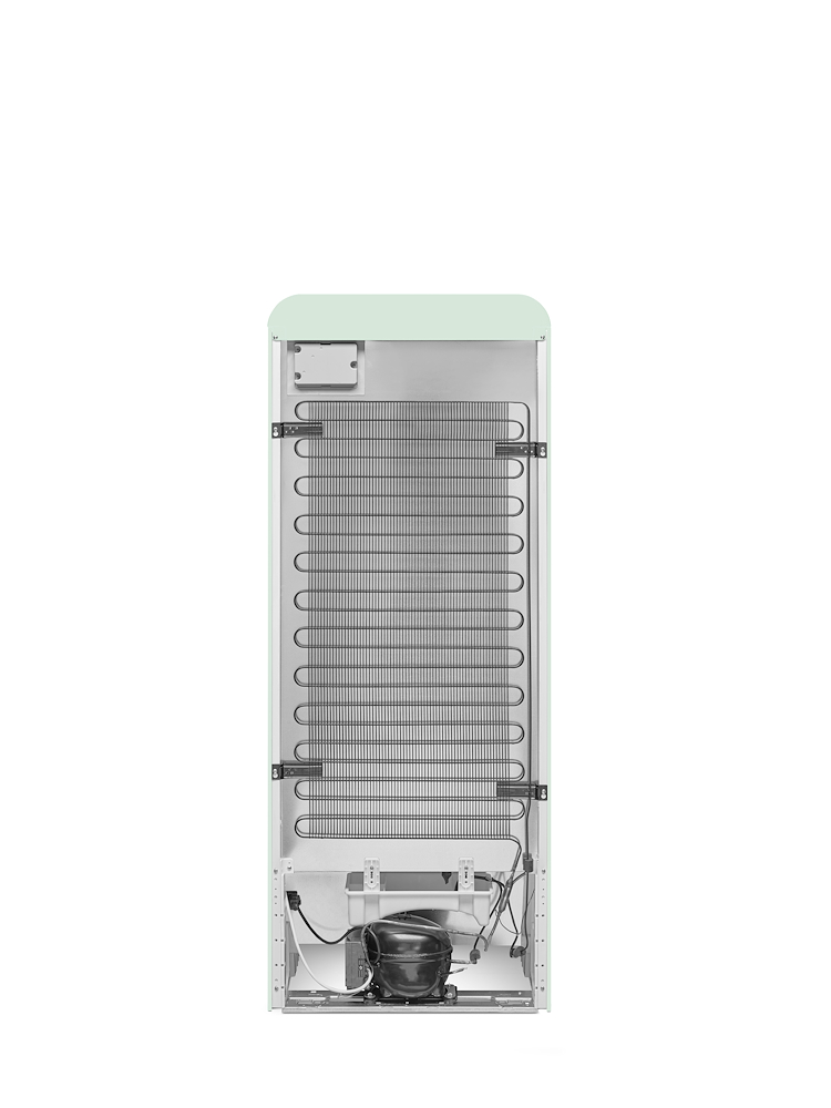 SMEG FAB28RPG6 - Kühlschrank mit Stil der 50er Jahre Grün