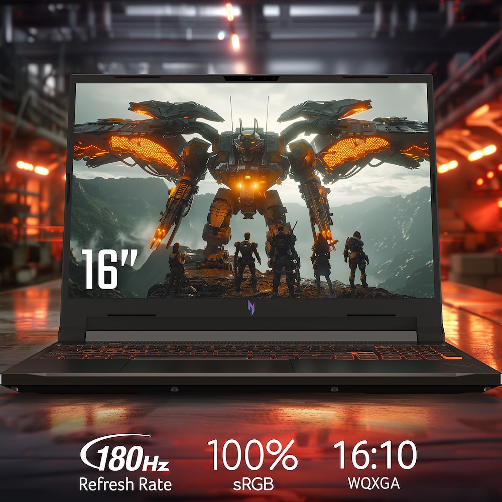 ACER NITROV16AIANV1661R2YT - Gaming Notebook 16" Schwarz