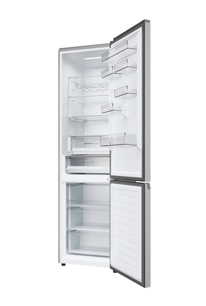 HAIER HDPW5620ANPK - Combi Kühlschrank 409 Lt Edelstahl