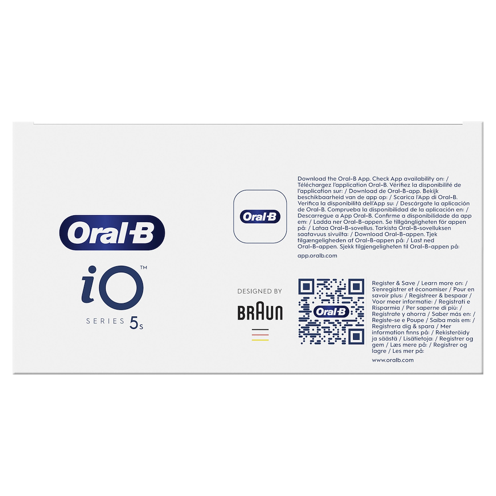 ORAL-B IO5SQUITEWHITE - Oral-B iO 5 Elektrische Zahnbürste Weiß
