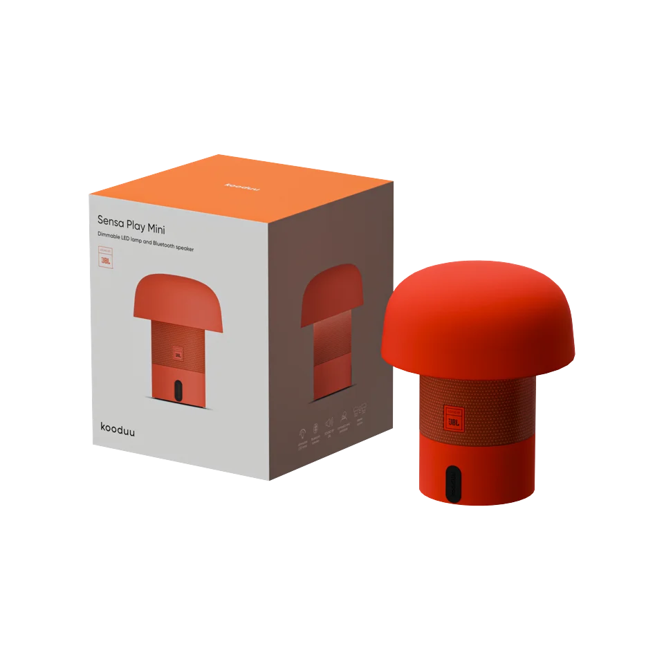 KOODUU SENSAPLAYMINIJBLOR - Tragbarer JBL Bluetooth-Lautsprecher mit LED-Licht
