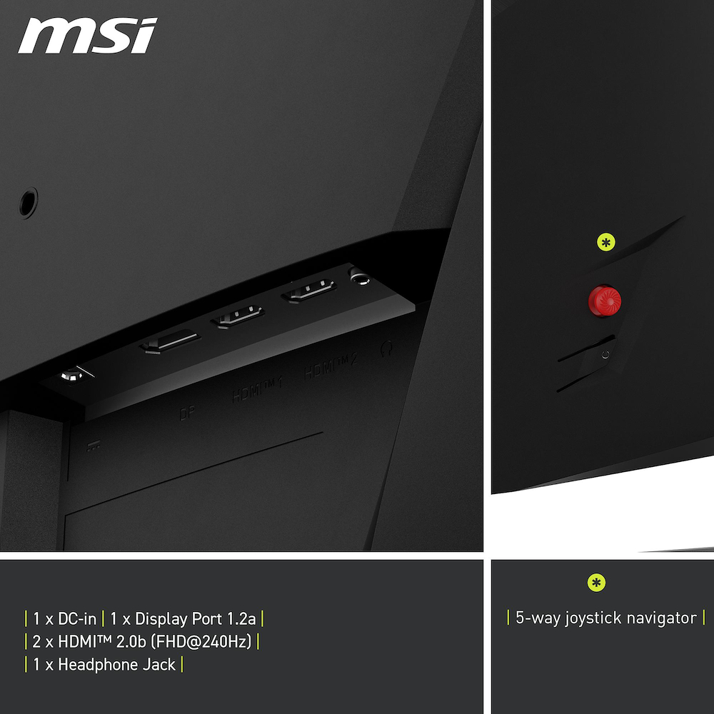 MSI MAG274CXF - Gebogener Monitor 27"FHD