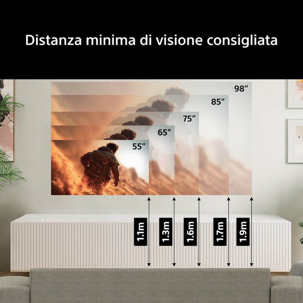 SONY K55XR75M2BCEI - 55 Zoll 4K Smart TV