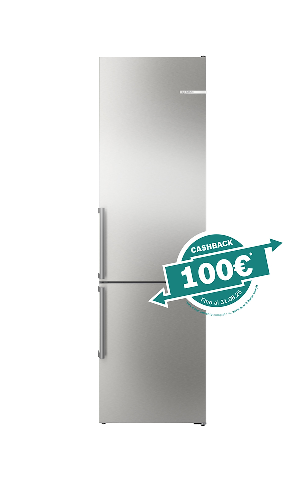 BOSCH KGN39AIAU - Kombikühlschrank 203x60 cm in Edelstahl