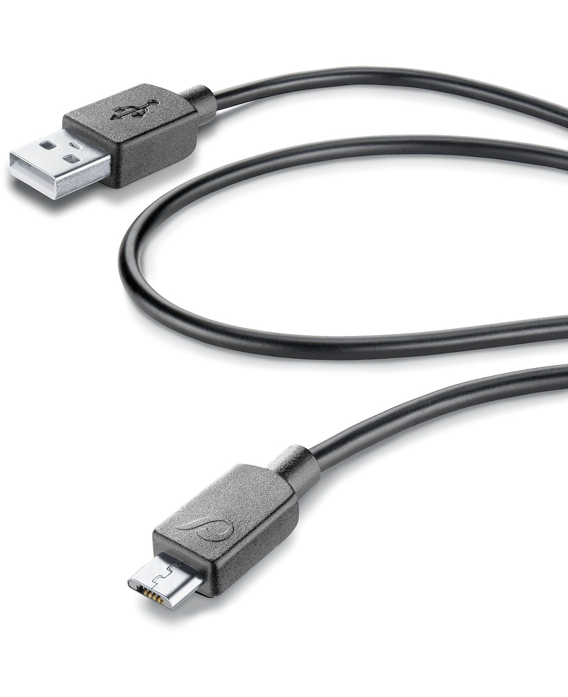 CELLULAR LINE USBDATA06MUSBK - Micro USB Kabel 60cm