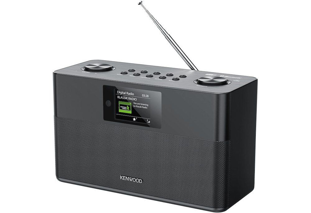 KENWOOD CRST80DABB - CR-ST80DAB-B Compact DAB+ Radio