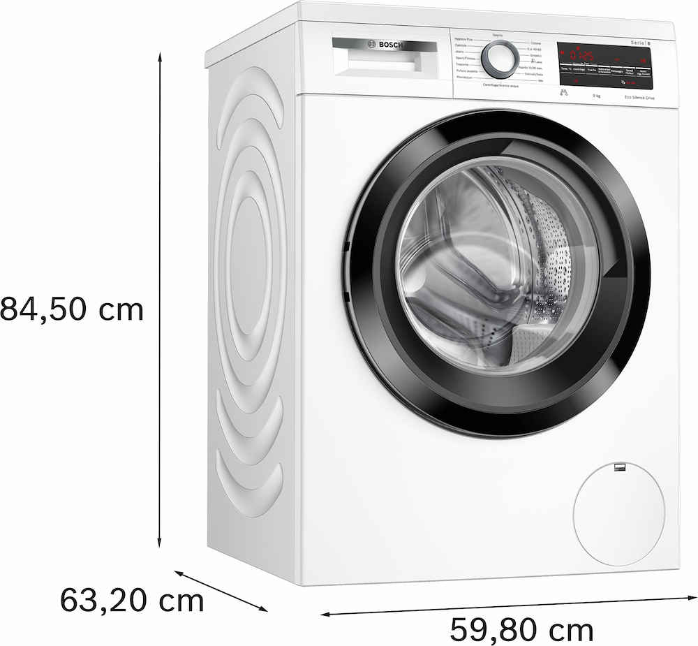 BOSCH WUU28T29II - Frontlader Waschmaschine 9kg Klasse A