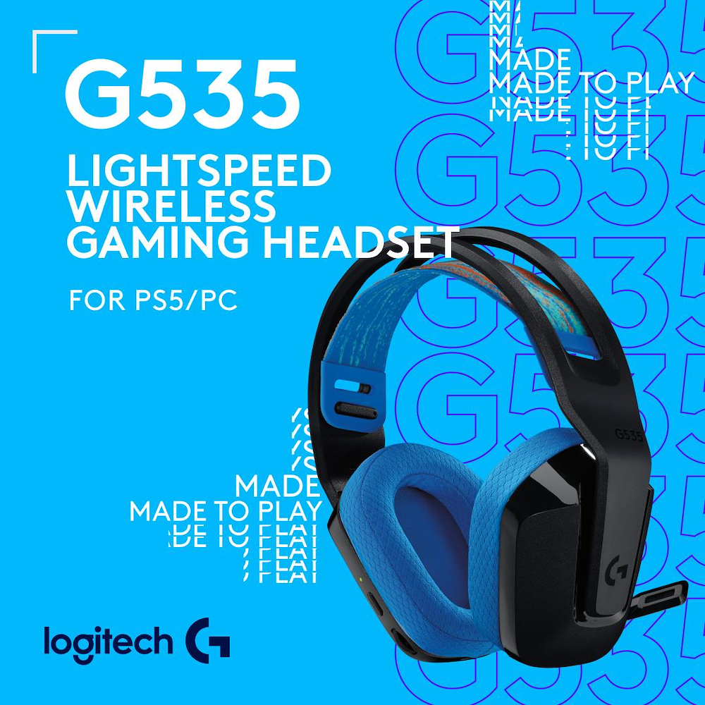 LOGITECH 939002219 - Wireless Gaming Headset G535