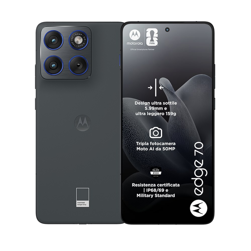 MOTOROLA EDGE708256GBGADGETGREY - Smartphone Edge 70 256GB Grau