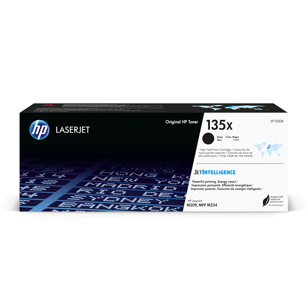 HP W1350X - 135X Schwarze Hochleistungs-Toner