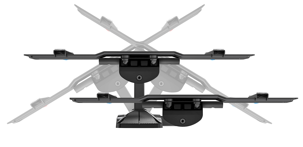 MELICONI 480878 - Extra 400 Duo TV Halterung bis 77 Zoll