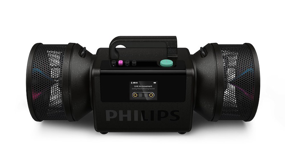 PHILIPS TAMS80B/00 - Tragbarer Lautsprecher IP67