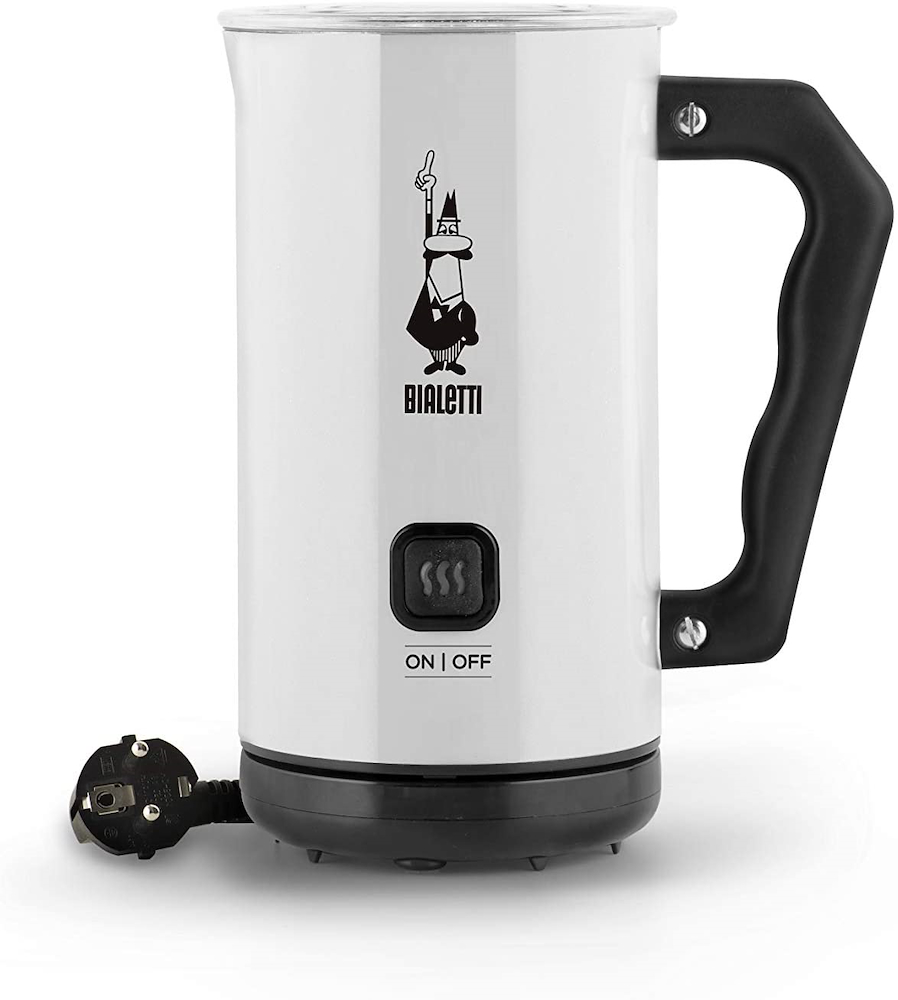 BIALETTI MKF02BIANCO - Bialetti MKF02 Elektrischer Milchaufschäumer Weiß