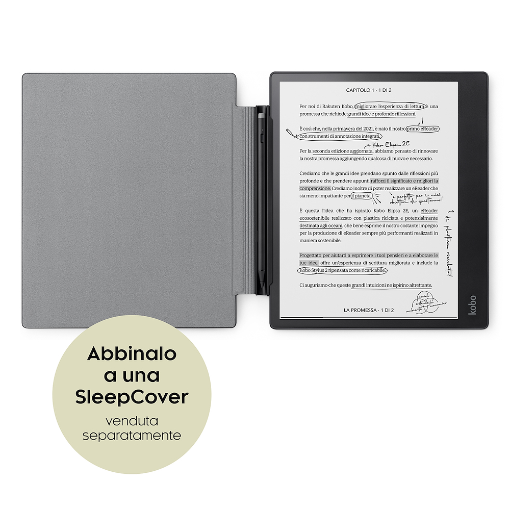 KOBO N605KUBKKBU - Kobo Elipsa 2E E-Book Reader mit Stylus