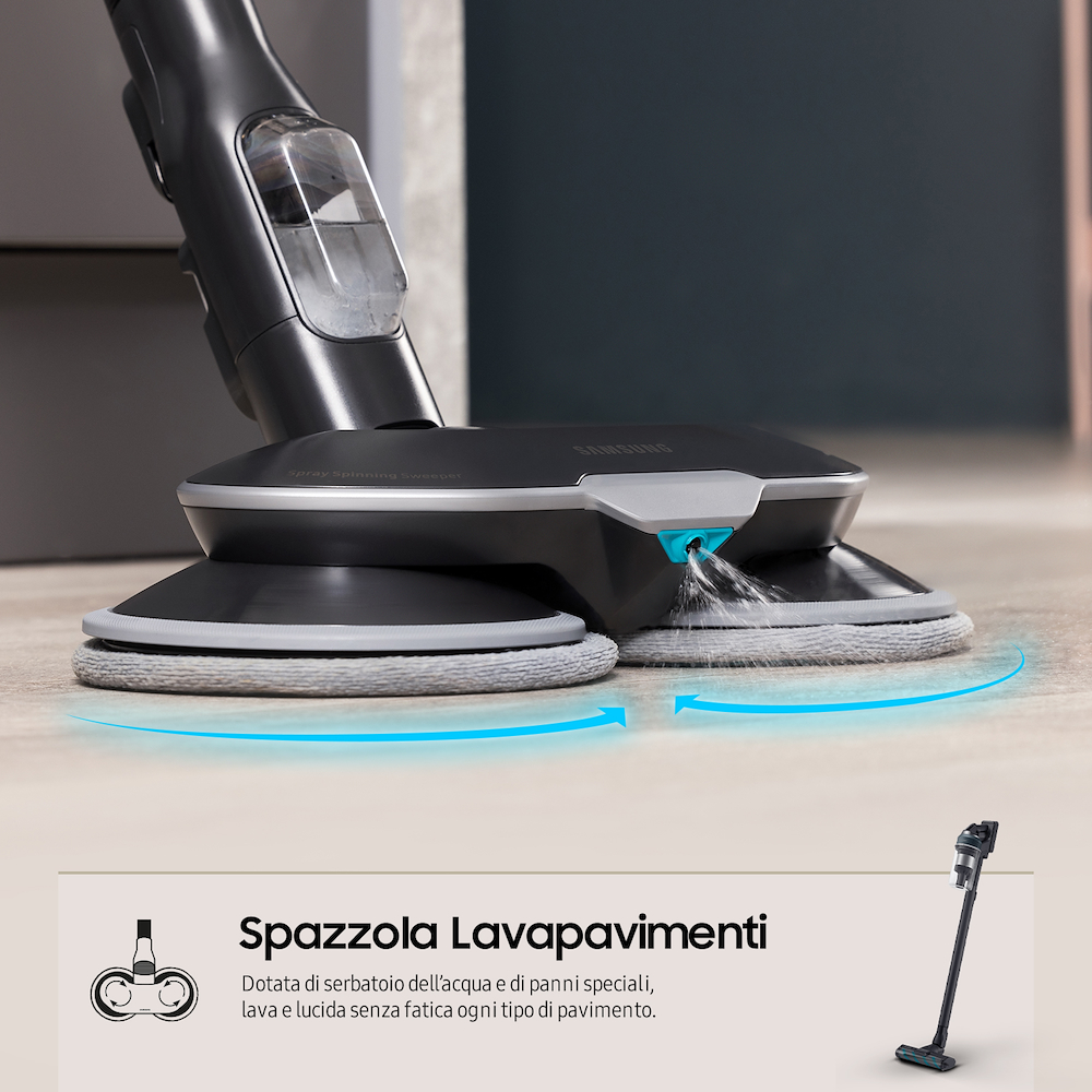 SAMSUNG VS20C852FTB - Samsung Jet 85 Premium Akku-Staubsauger Midnight Blue