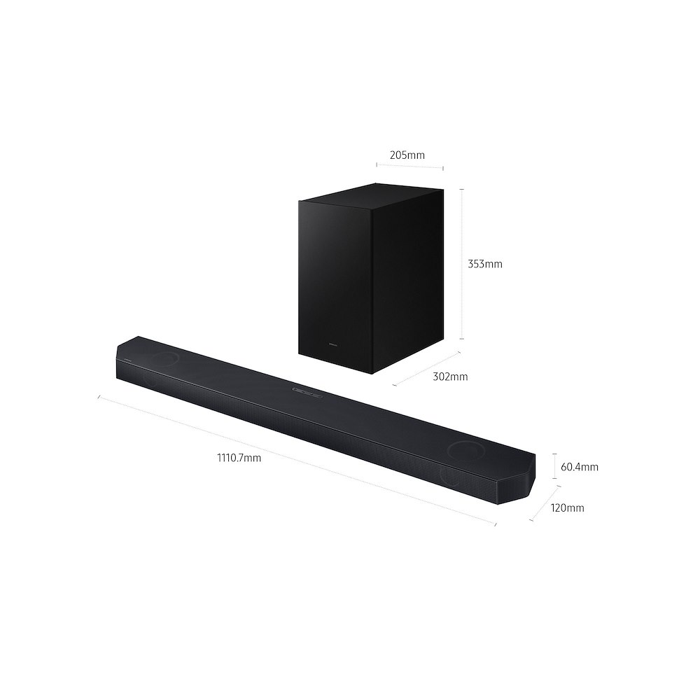SAMSUNG HW-Q600H - Soundbar 3.1.2 Kanäle