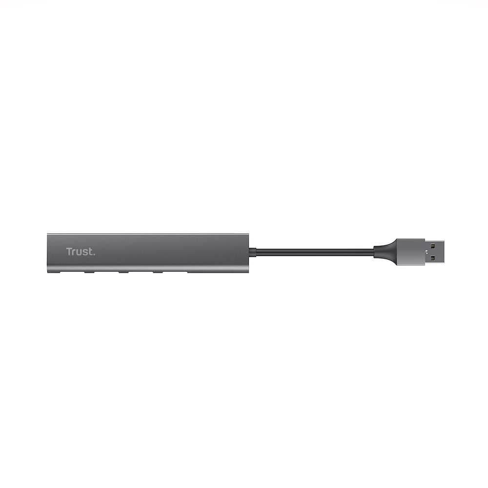TRUST 24947 - USB Hub 4-Port 3.2 Aluminium