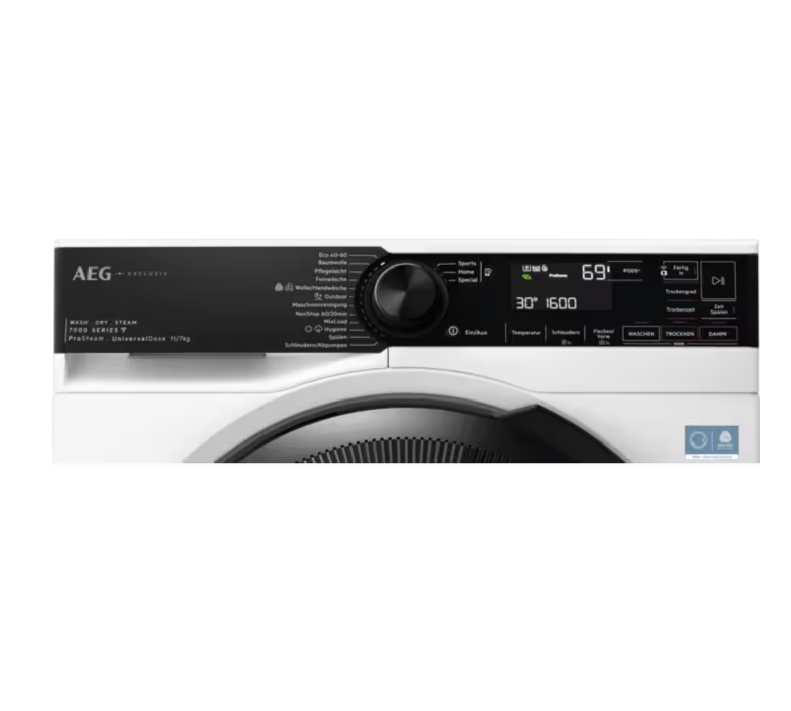 AEG LWR7E117EX - Serie 7000 Waschtrockner 11/7 kg
