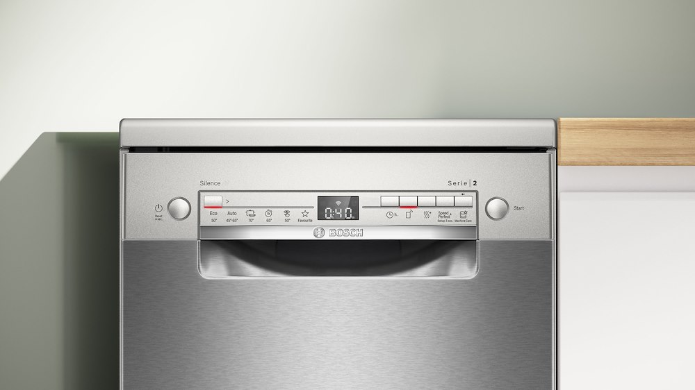 BOSCH SPS2HKI55E - Slim Geschirrspüler 45cm Edelstahl